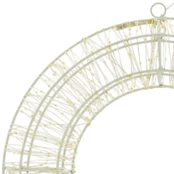 Weihnachtsdeko LED Kranz Ø 38cm warmweiß mit 960 LED's inkl. Timer-ECD Germany Best